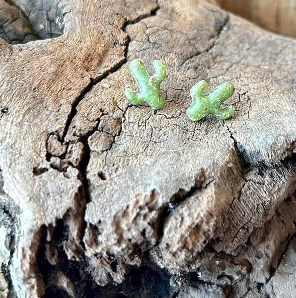 Cactus Post Earrings