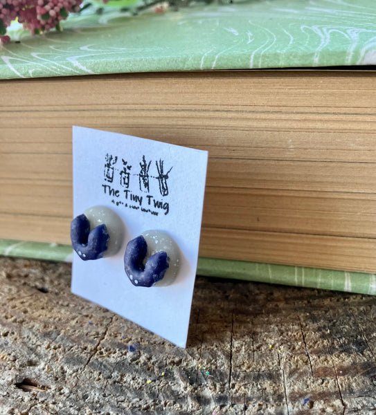 Bat Post Earrings