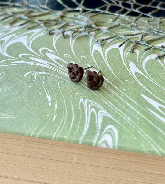 Fall Leaf Post Earrings