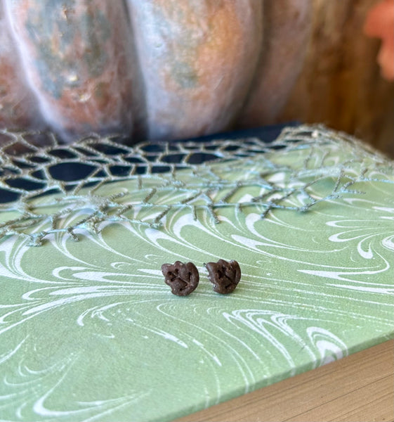 Fall Leaf Post Earrings
