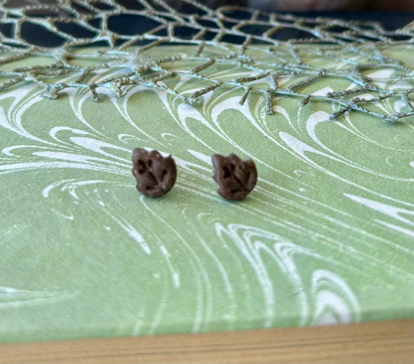 Fall Leaf Post Earrings