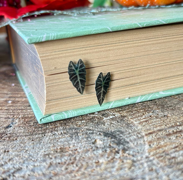 Alocasia Post Earrings