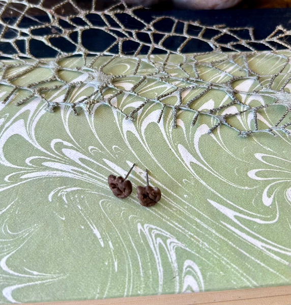 Fall Leaf Post Earrings