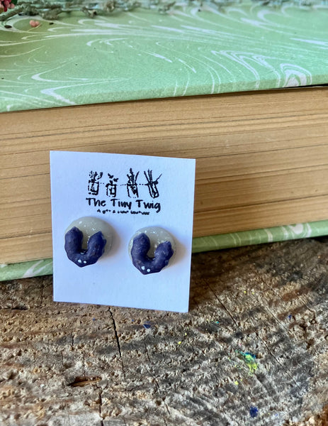 Bat Post Earrings