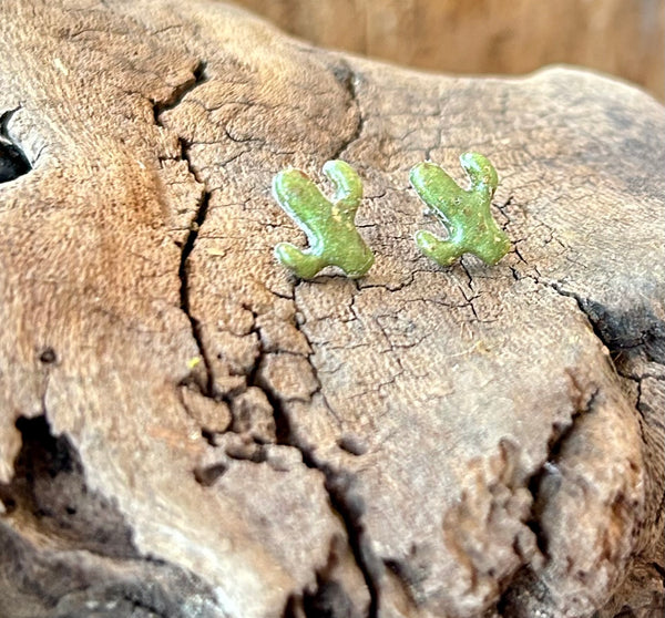 Cactus Post Earrings