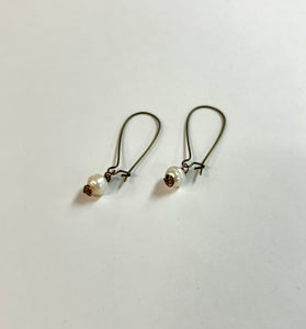 Freshwater Pearl Drop Earrings