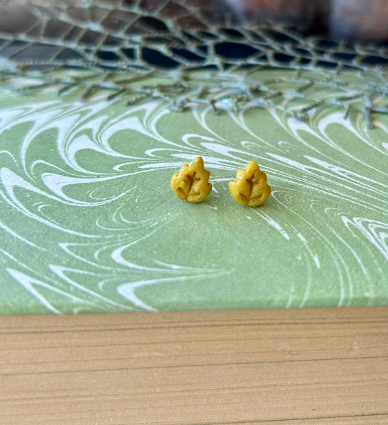 Fall Leaf Post Earrings