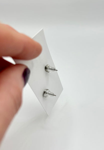 Monstera Adansonii Post Earrings