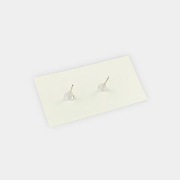 Purple Mustard Seed Faith Post Earrings