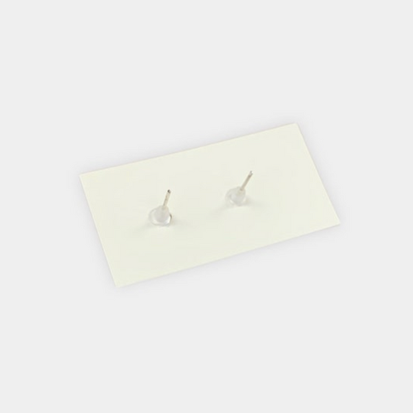 Neon Coral Mustard Seed Faith Posts Earrings