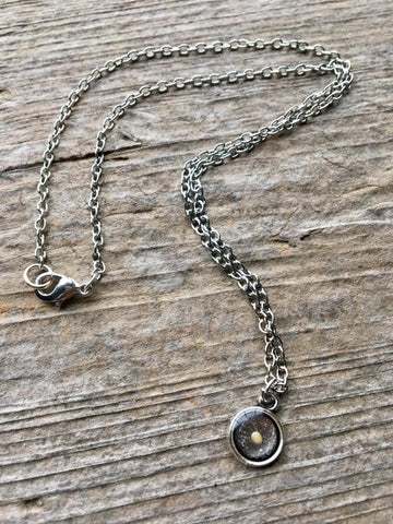 Silver Mustard Seed Faith Necklace